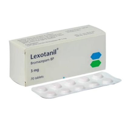 Picture of LEXOTANIL 3 MG 30 TAB