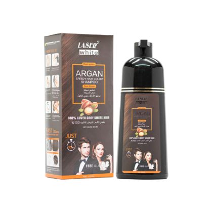 Picture of EAGLES ARGAN SHAMPOO DARK BROWN 420ML