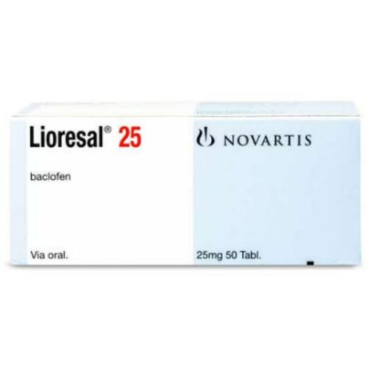Picture of LIORESAL 25 MG 50 TAB