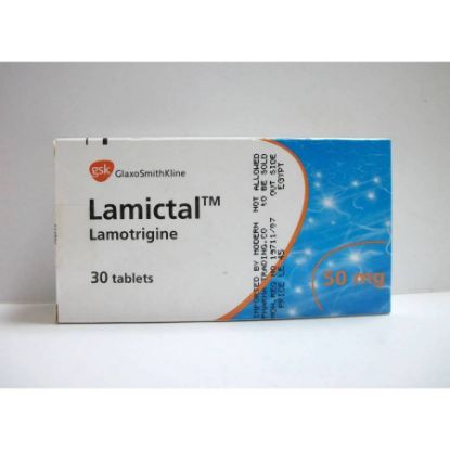 Picture of LAMICTAL 50MG 30TAB WS