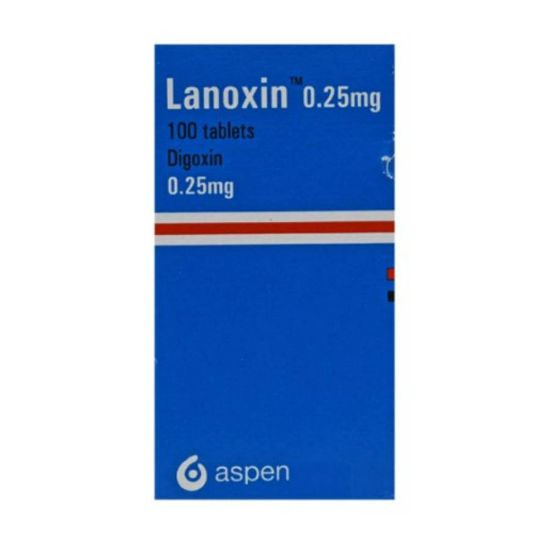 Picture of LANOXIN 0.25 MG 100 TAB