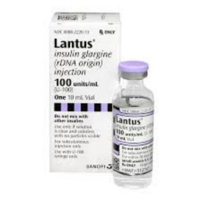 Picture of LANTUS 100 UNIT/ML VIAL