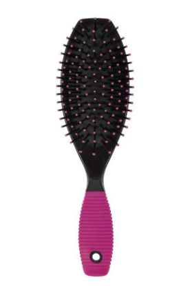 Picture of INTERVION HAIR BRUSH BLACK W VIOLET HANDLE 7233