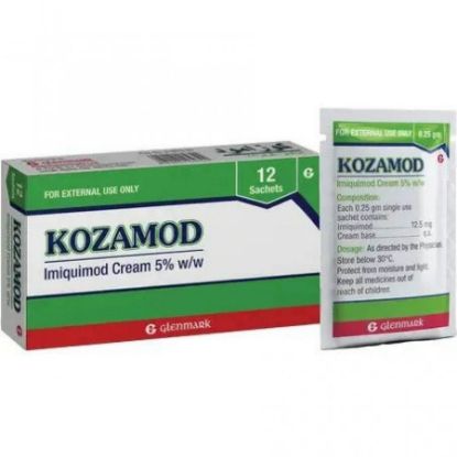 Picture of KOZAMOD CREAM 0.25 GM 12 SACHETS