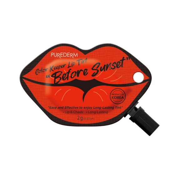 Picture of PUREDERM COLOR KEEPER LIP TINT BEFORE SUNSET 2 G