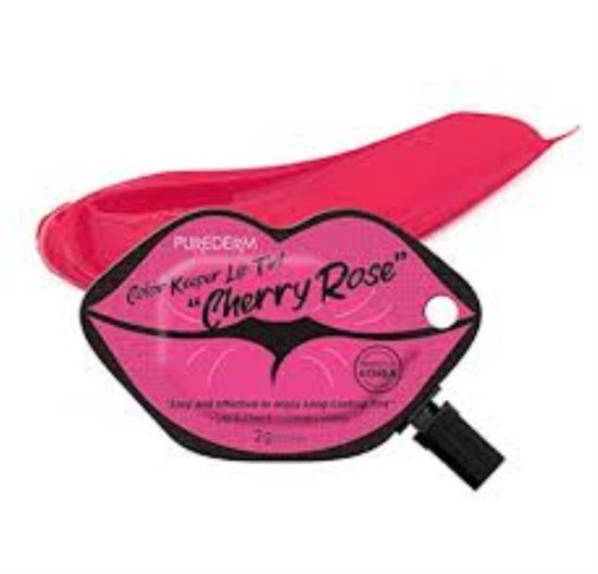 Picture of PUREDERM COLOR KEEPER LIP TINT CHERRY ROSE 2 G