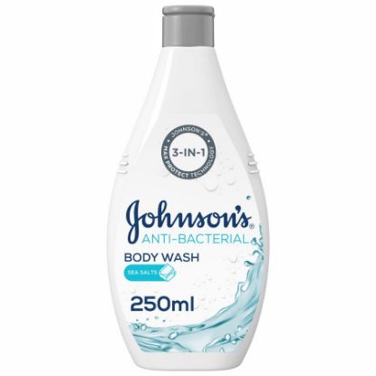 Picture of JOHNSON ANTI BACTERIAL B.WASH SEA SALT  250 ML 31233-5876