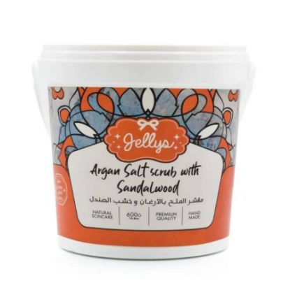 صورة جيليز مقشر الملح بالارغان وخشب الصندل 600جم