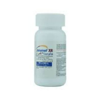 Picture of JANUMET XR 100/1000 MG 28 TAB