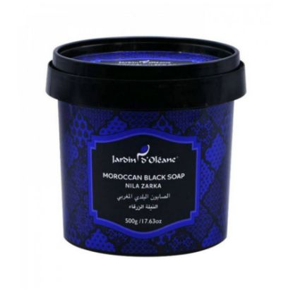 Picture of JARDIN D OLEANE MOROCCAN BLACK SOAP NILA ZARKA 500 G