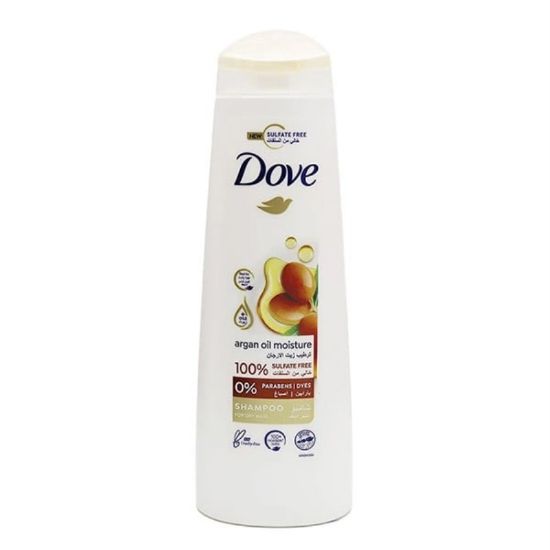 Picture of DOVE ARGAN OIL MOIST FOR DRY HAIR SAMPOO 400 ML 7389