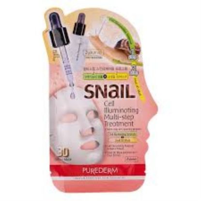 Picture of PUREDERM SNAIL MULTI STEP TREATMENT MASK 1 PC 694