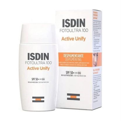 Picture of ISDIN FOTO ULTRA 100 ACTIVE SUNSCREEN UNIFY FUSION FLUID NO
