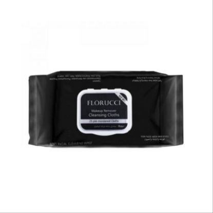Picture of FLORUCCI MAKEUP REMOVER CLEANSING WIPES 25PCS - FC-006