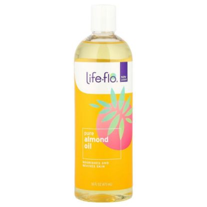Picture of LIFE-FLO PURE ALMOND OIL   16 FL OZ LIQUID
