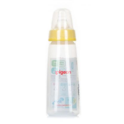 Picture of PIGEON KPP PLASTIC BOTTLE PERISTALTIC M NIPPLE CLEAR 200ML N