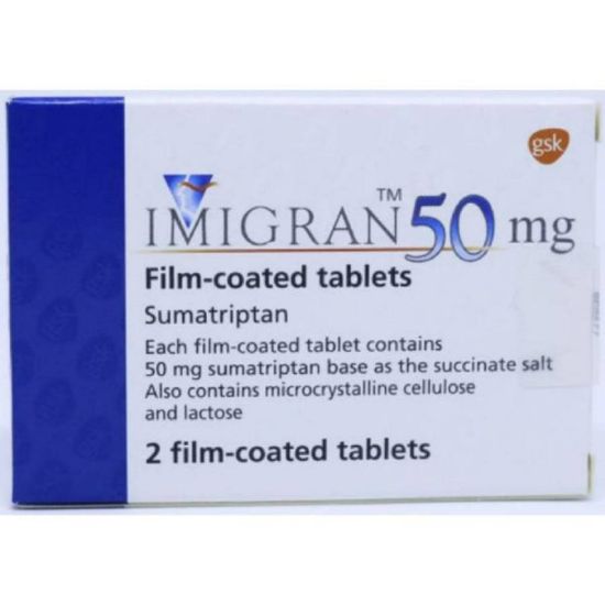 Picture of IMIGRAN 50 MG 6 TAB