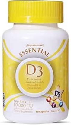 Picture of ESSENTIAL D3 10000 IU 60 CAP