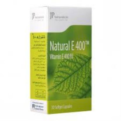 Picture of JP NATURAL E 400 IU 30 CAP
