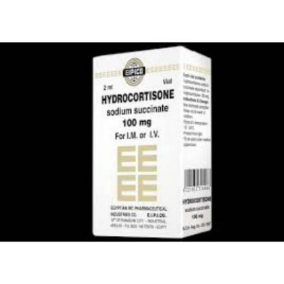 Picture of HYDROCORTISONE 100 MG I.M 2 ML VIAL#