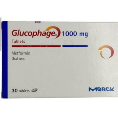 Picture of GLUCOPHAGE XR 1000 MG 30 TABLETS