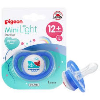 Picture of PIGEON MINILIGHT PACIFIER SINGLE (L) BOY SHIP
