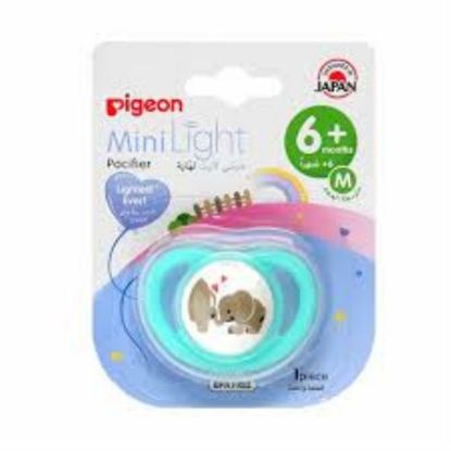 Picture of PIGEON MINILIGHT PACIFIER SINGLE (M) UNISEX ELEPHANT