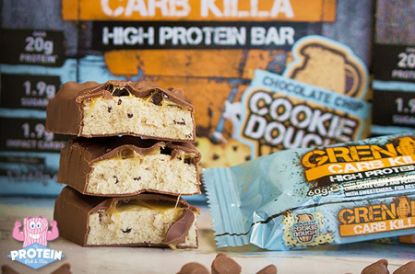 Picture of GRENADE CARB KILLA BAR CHOCOLATE CHIP COOKIE DOUGH