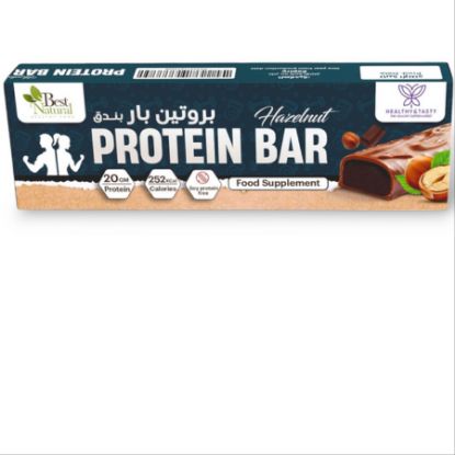 Picture of BEST NATURAL PROTEIN BAR HAZELNUT 70 G
