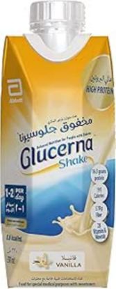 Picture of GLUCERNA SHAKE VANILLA LIQUID MILK 330ML  0367