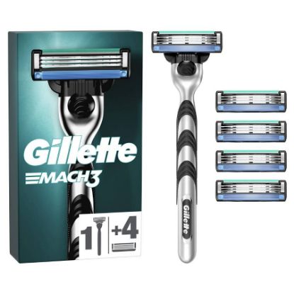 Picture of GILLETTE MACH 3 - 4 X 10 BLADES 32400-3531