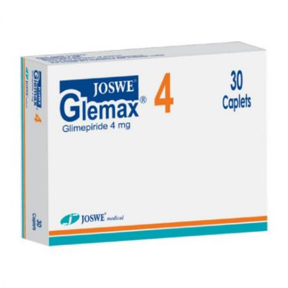 Picture of GLEMAX 4 MG 30 TAB
