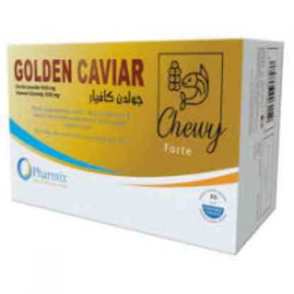 Picture of GOLDEN CAVIAR 30 CHEWABLE TAB.