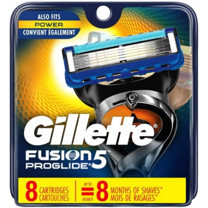 Picture of GILLETTE FUSION PROGLIDE POWER 8 BLADES 32079-5606