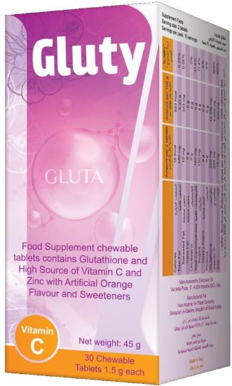 Picture of GLUTY  60 CHEW TAB