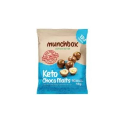 Picture of MUNCHBOX KETO CHOCO MALTS 46GM