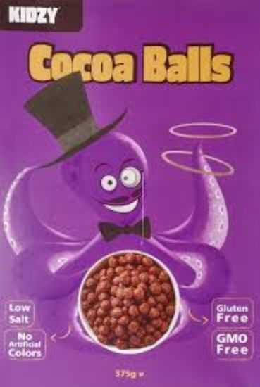 Picture of KIDZY CORNFLAKES COCOA BALLS  8 X 375 GR