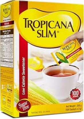 Picture of TROPICANA SLIM LOW CALORIE SWEETENER 100 SACHETS##