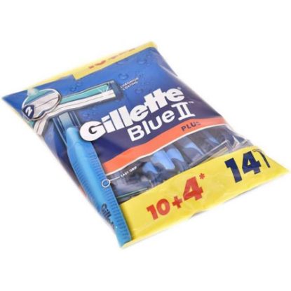 صورة جيليت بلو2 ماكينة حلاقة للاستخدام مرة واحدة 14 قطعة 6979/4944