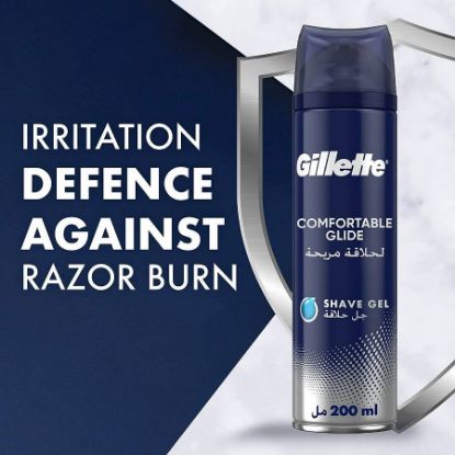 Picture of GILLETTE COMFORTABLE GLIDE SHAVING GEL 200 ML 2037