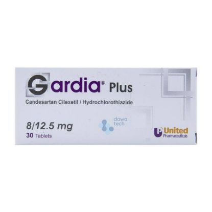 Picture of GARDIA PLUS 8/12.5MG 30TAB