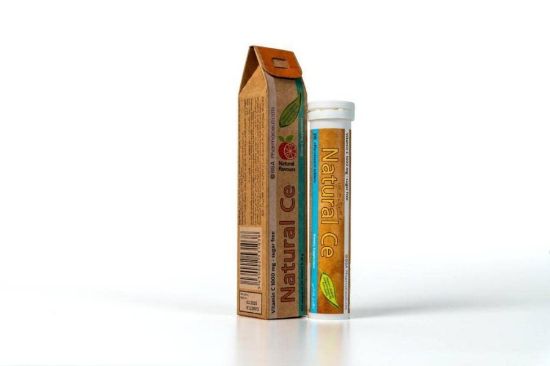 Picture of NATURAL VIT C FORTE 1000 MG 20 EFF TAB