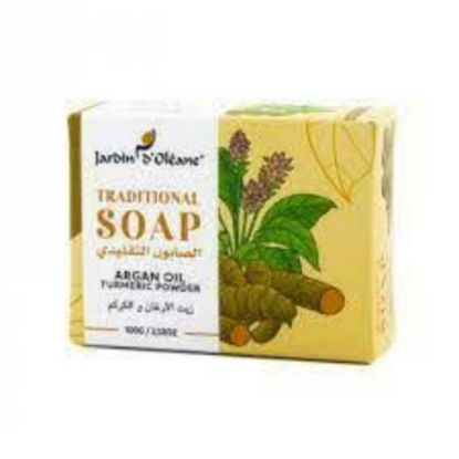 Picture of GARDEN OLEAN TRADITIONAL SOAP WITH ARGAN OIL AND TURMERIC 10
