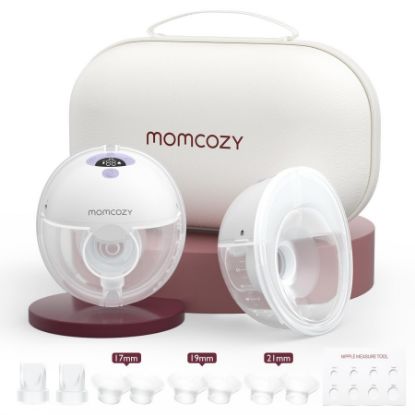 Picture of MOMCOZY M5 HANDS FREE ELECTRIC BREAST PUMP PORTABLE, 2 PACK