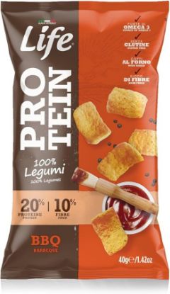 Picture of LIFE SNACK LEGUMES LIFE BBQ PROTEIN 40 G
