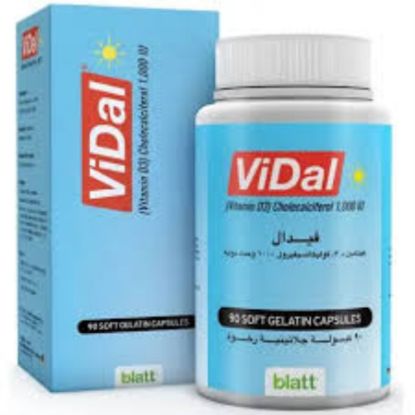 Picture of VIDAL - D3 - 1000 IU - 90 CAPS