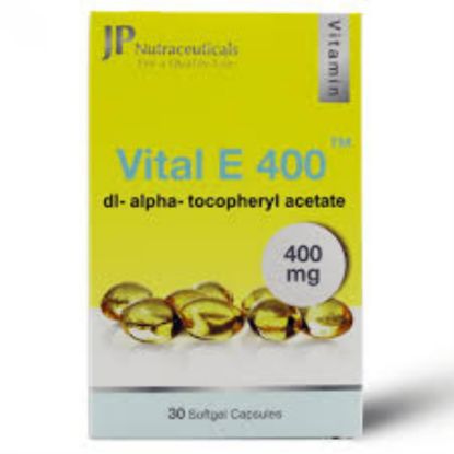 Picture of VITAL E 400 MG 30 CAP