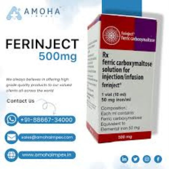 Picture of FERINJECT 500 MG INJECTION
