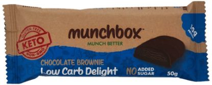 Picture of MUNCHBOX KETO BAR CHOCOLATE BROWNIE 50GM