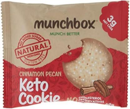 Picture of MUNCHBOX KETO COOKIE CINNAMON PECAN 60GM